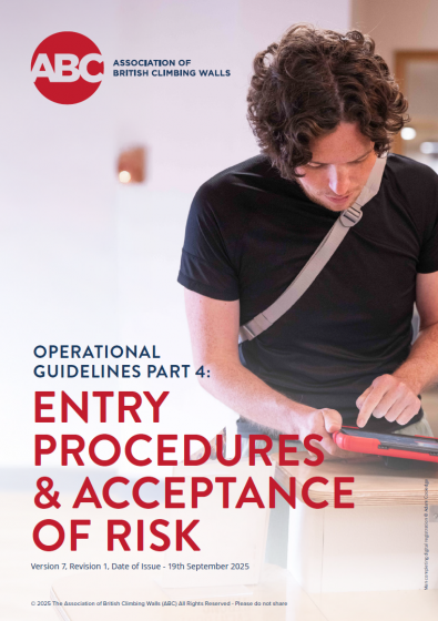 Front cover of the ABC Operational Guidelines Part 4: Entry Procedures and Acceptance of Risk